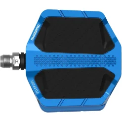 Shimano PD-EF205 Flat Pedalen - blue