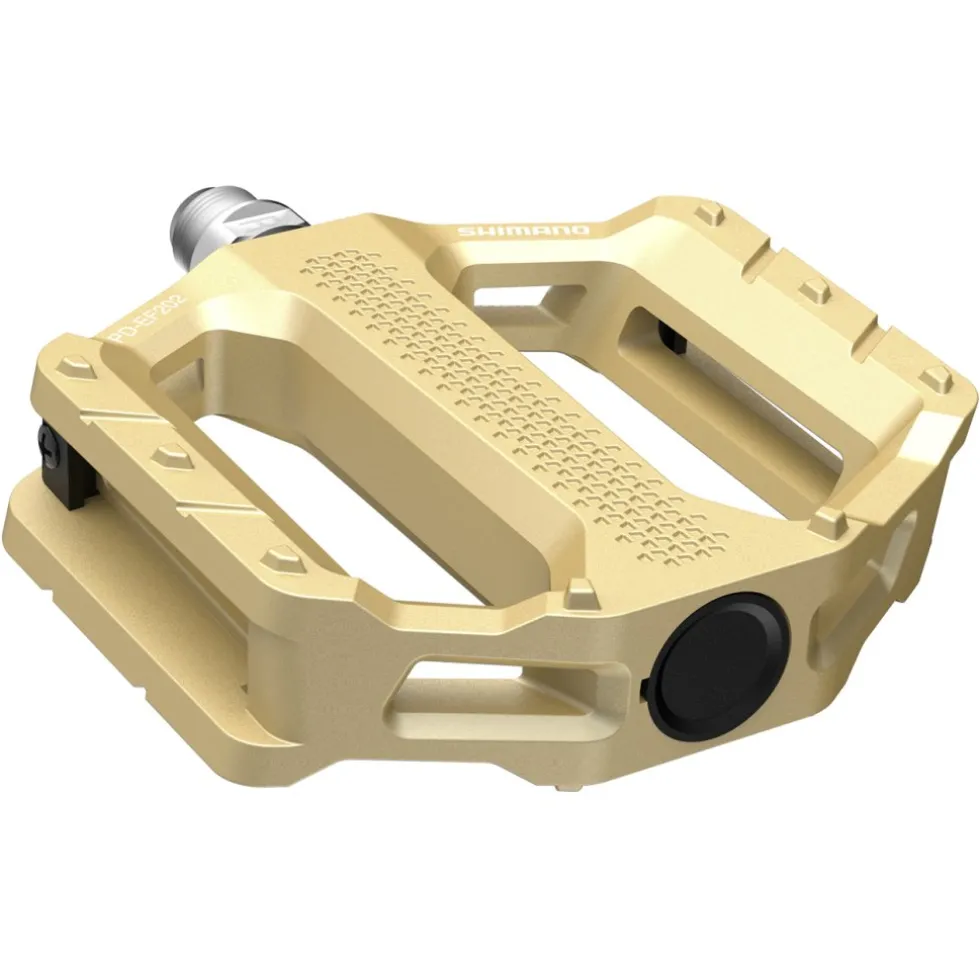 Shimano PD-EF202 Flat Pedal - gold
