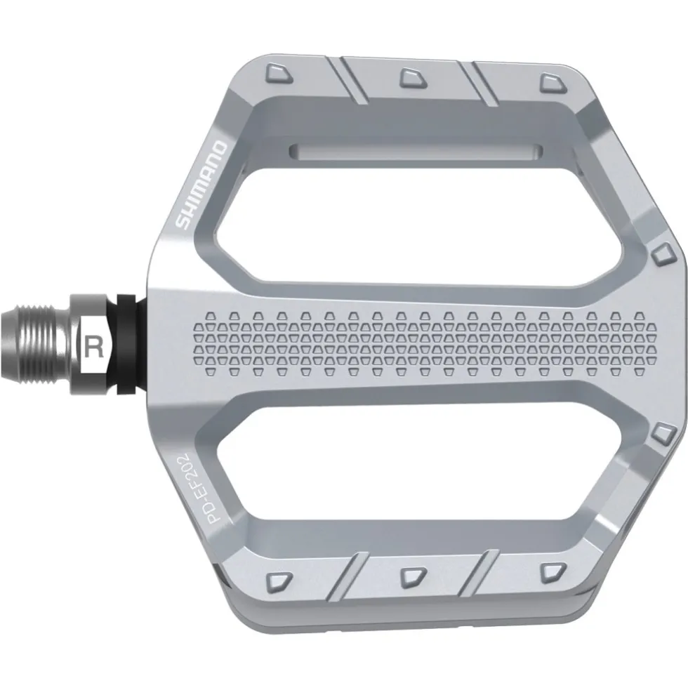 Shimano PD-EF202 Flat Pedal - silver