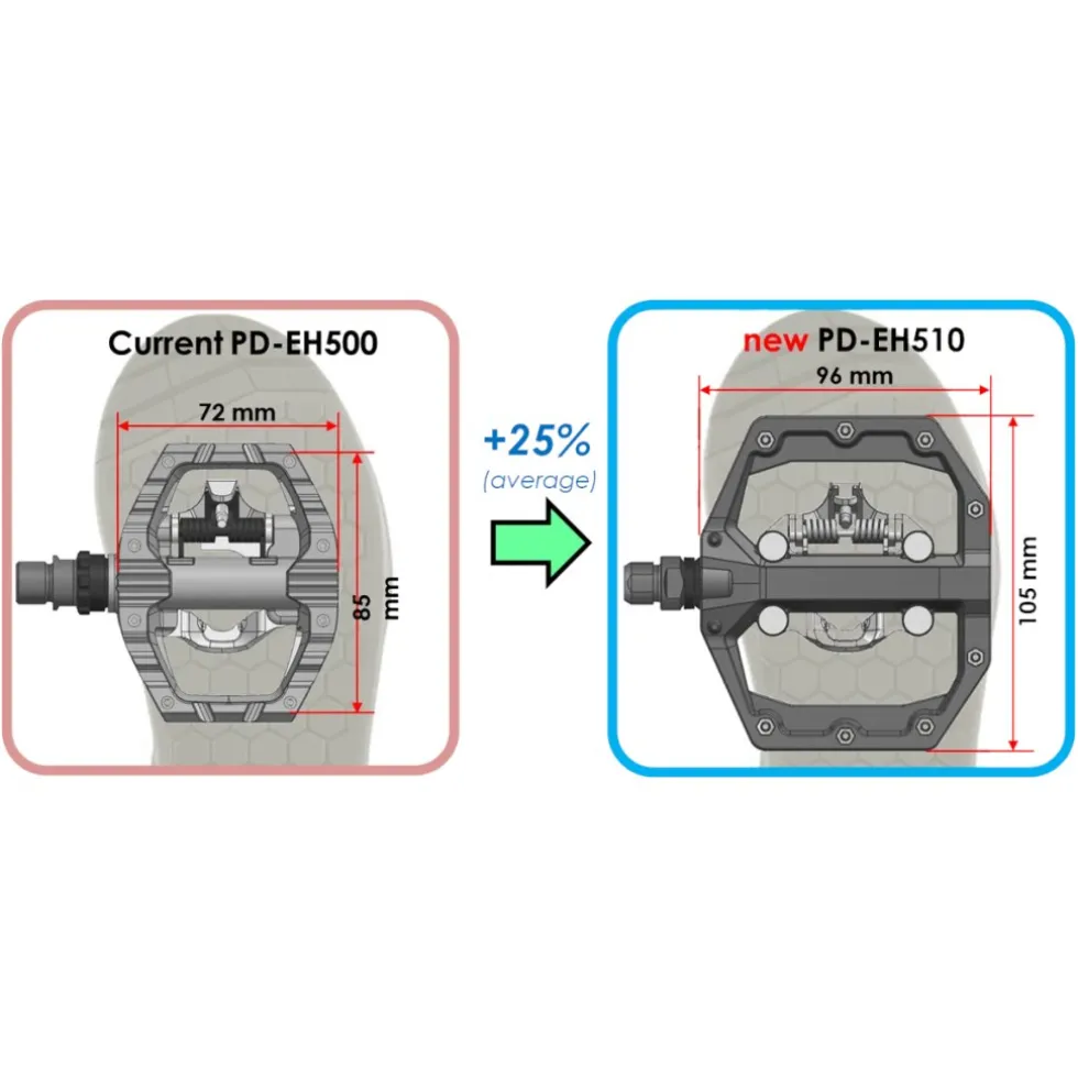 Shimano PD-EH510 Combipedalen