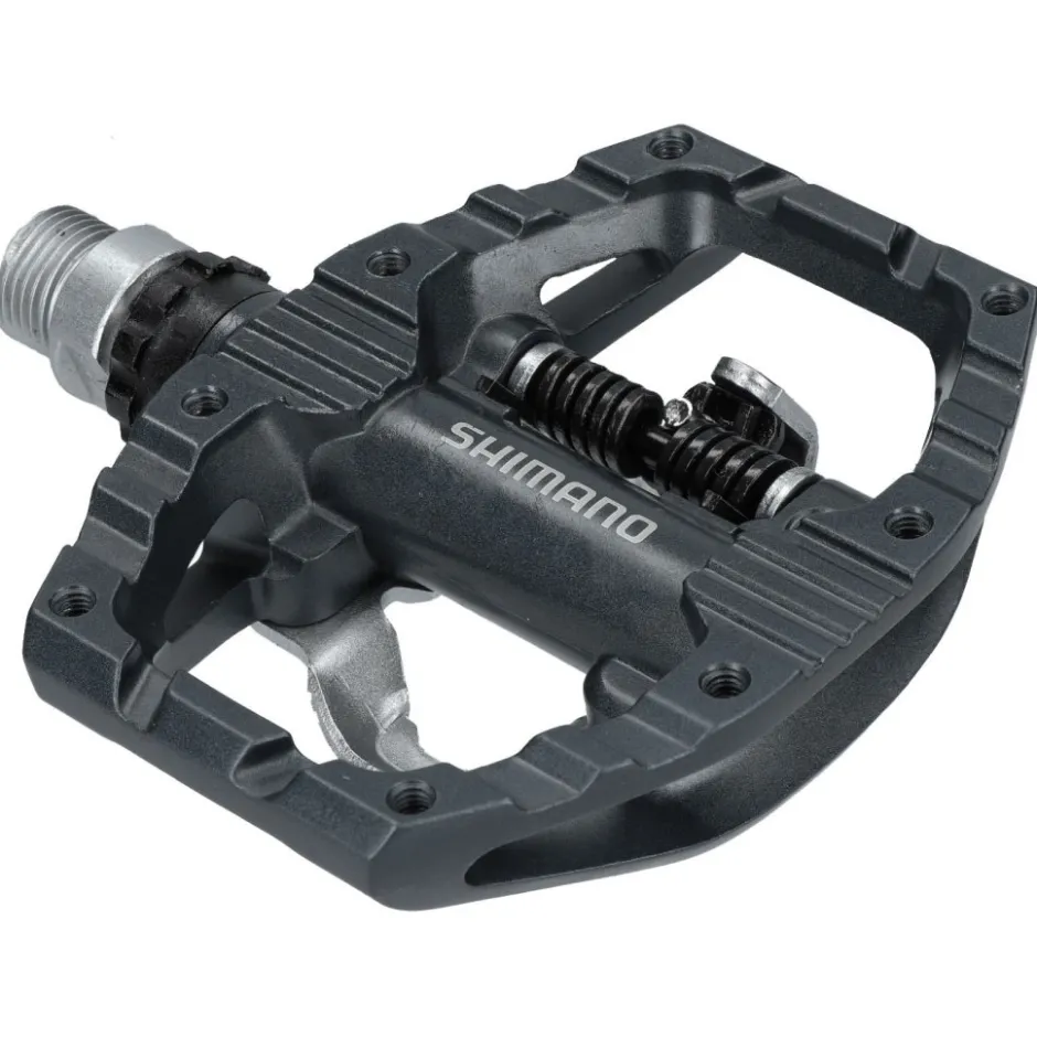 Klikpedalen|Combi Pedalen < Shimano PD-EH500 Explorer SPD-Pedalen - donkergrijs