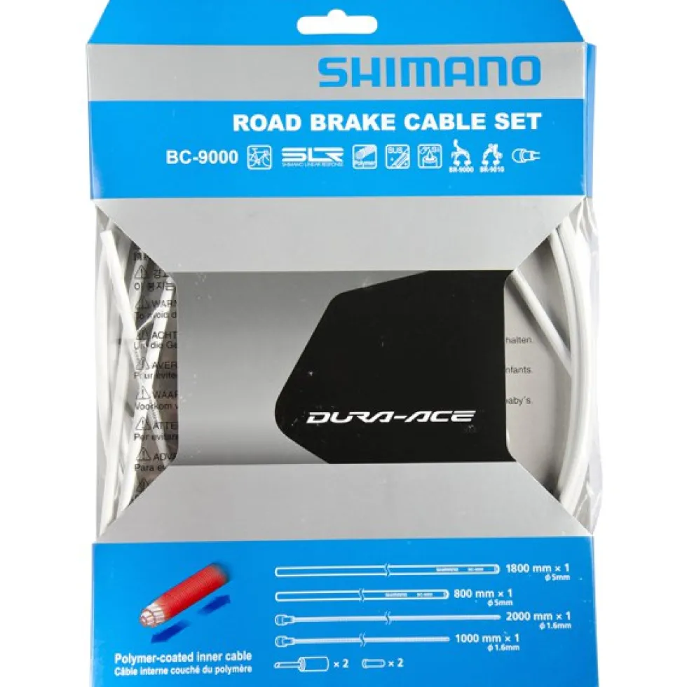 Shimano Remkabelset - Road | Roestvrij Staal | met Polymeer Coating