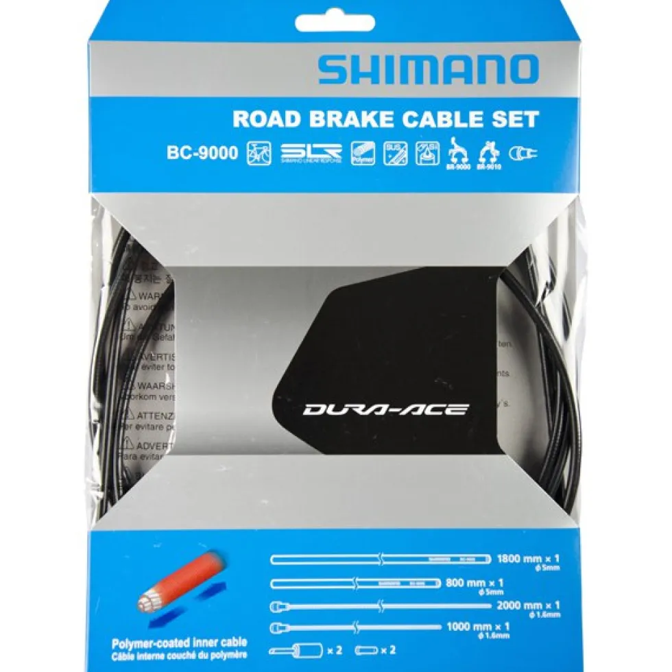 Shimano Remkabelset - Road | Roestvrij Staal | met Polymeer Coating