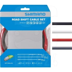 Shimano Schakelkabelset - Road | Roestvrij Staal | OPTISLICK | met OT-RS900 Hoes