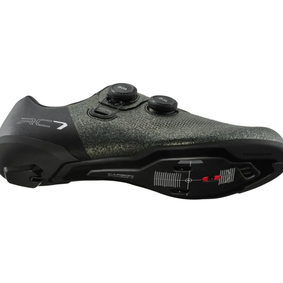 Wielrenschoenen|Wielrenschoenen < Shimano SH-RC703 Heren Racefietsschoenen - Limited Edition - Gray Splatter