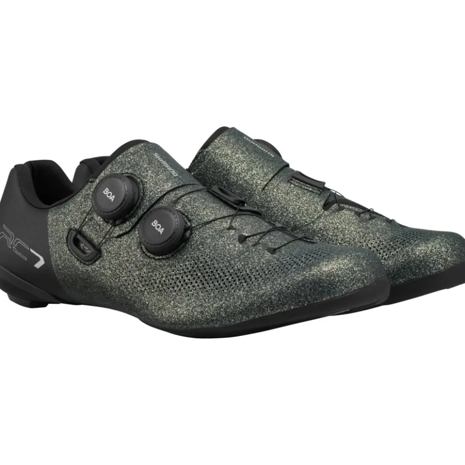 Wielrenschoenen|Wielrenschoenen < Shimano SH-RC703 Heren Racefietsschoenen - Limited Edition - Gray Splatter