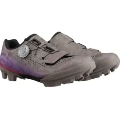 Shimano SH-RX600 Gravel Bike Schoenen Dames - Grijs/Paars
