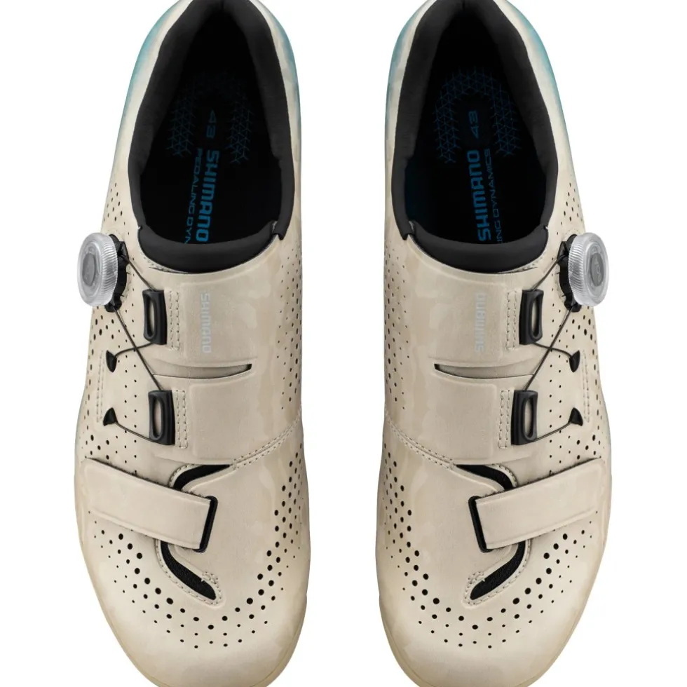 Shimano SH-RX600 Gravel Bike Schoenen Heren - Beige/Blauw