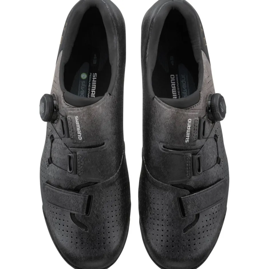 Klikschoenen|Gravelschoenen < Shimano SH-RX801 Gravel Schoenen Heren - Zwart
