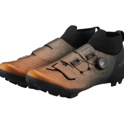 Gravelschoenen|Gravel Schoenen < Shimano SH-RX801R Gravel Schoenen Heren - Metallic Orange