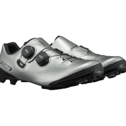 Klikschoenen|Mtb-Schoenen < Shimano SH-XC703 Fietsschoenen Heren - Breed - Zilver