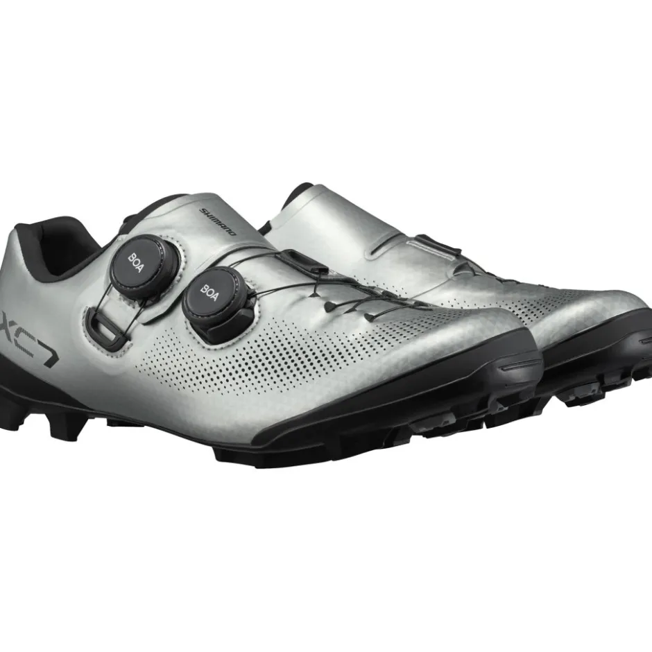 Klikschoenen|Mtb-Schoenen < Shimano SH-XC703 Fietsschoenen Heren - Zilver
