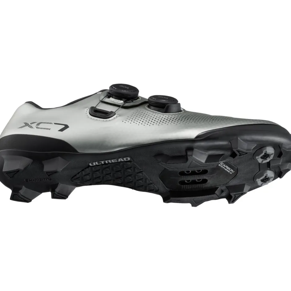 Klikschoenen|Mtb-Schoenen < Shimano SH-XC703 Fietsschoenen Heren - Zilver