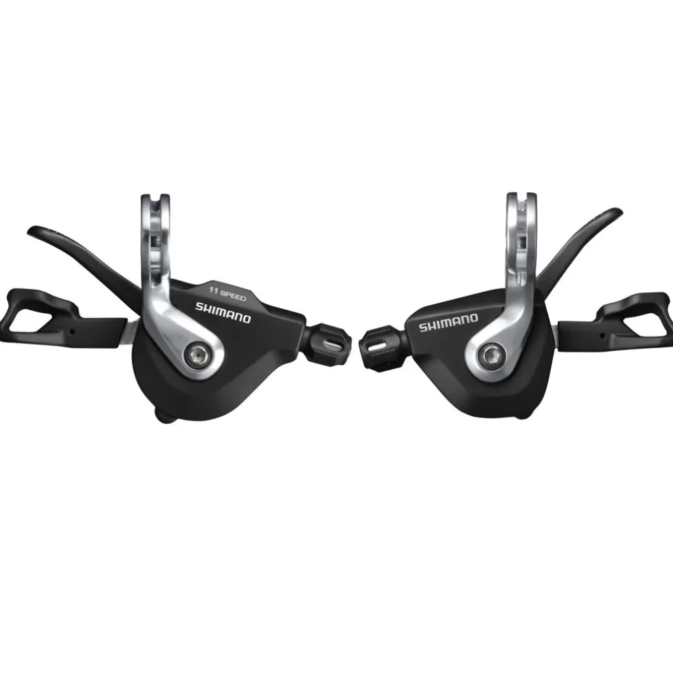 Shimano SL-RS700 Rapidfire Plus Flatbar Shift Lever - Clamp Band Type - 2x11-speed - Pair - black