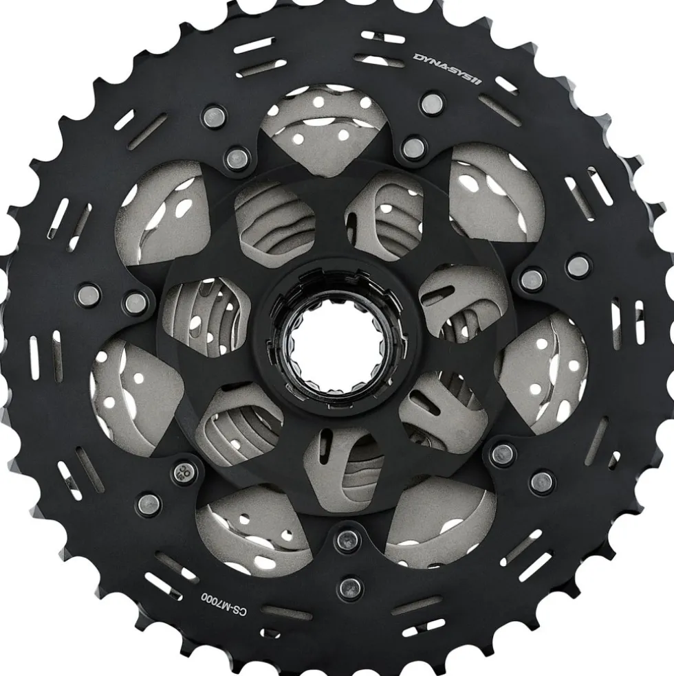 Shimano SLX CS-M7000 cassette 11-speed - silver/black