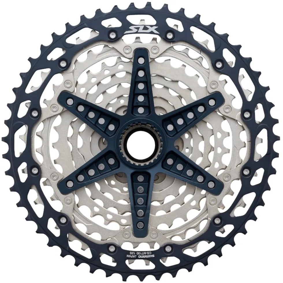 Shimano SLX CS-M7100 Cassette 12-Voudig - zwart/zilver