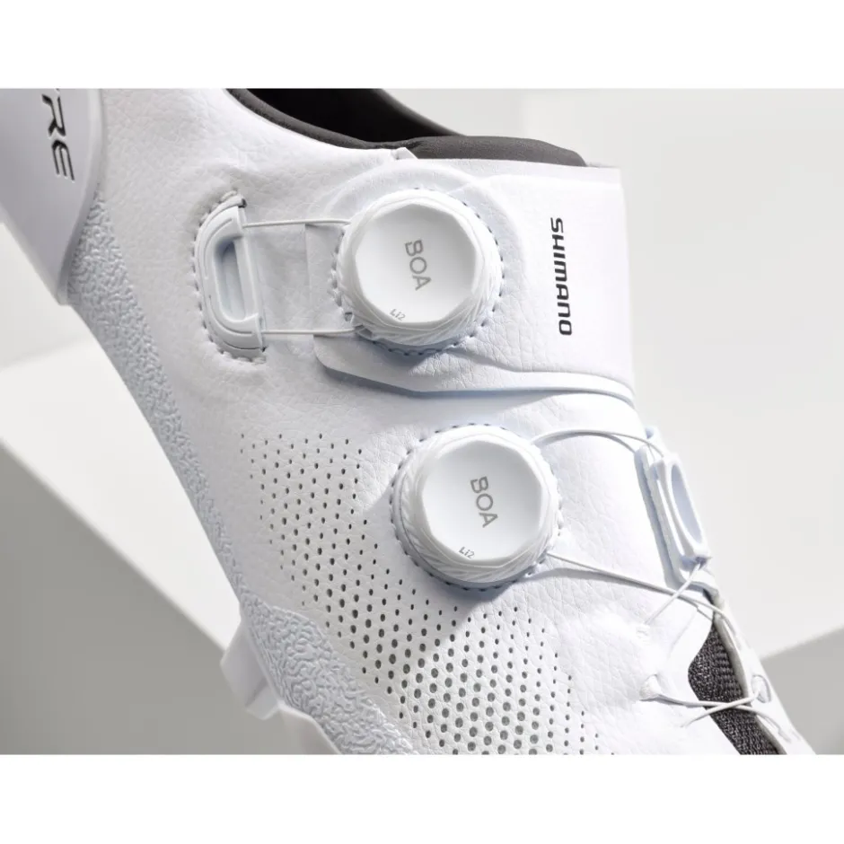 Klikschoenen|Gravelschoenen < Shimano S-Phyre SH-RX910 Gravel Schoenen Heren - Wit