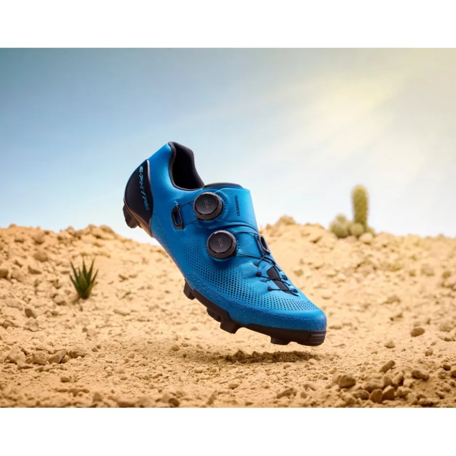 Shimano S-Phyre SH-RX910 Gravel Schoenen Heren - Wide - Deep Sea