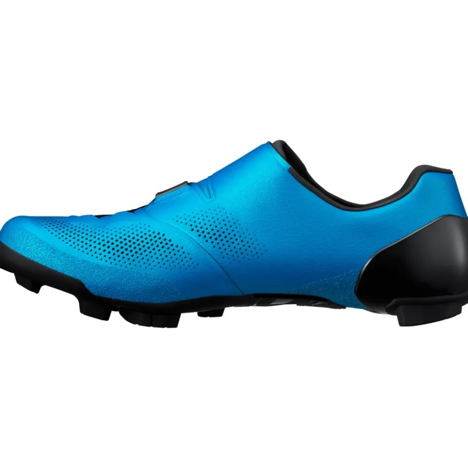 Gravelschoenen|Gravel Schoenen < Shimano S-Phyre SH-RX910 Gravel Schoenen Heren - Wide - Blauw