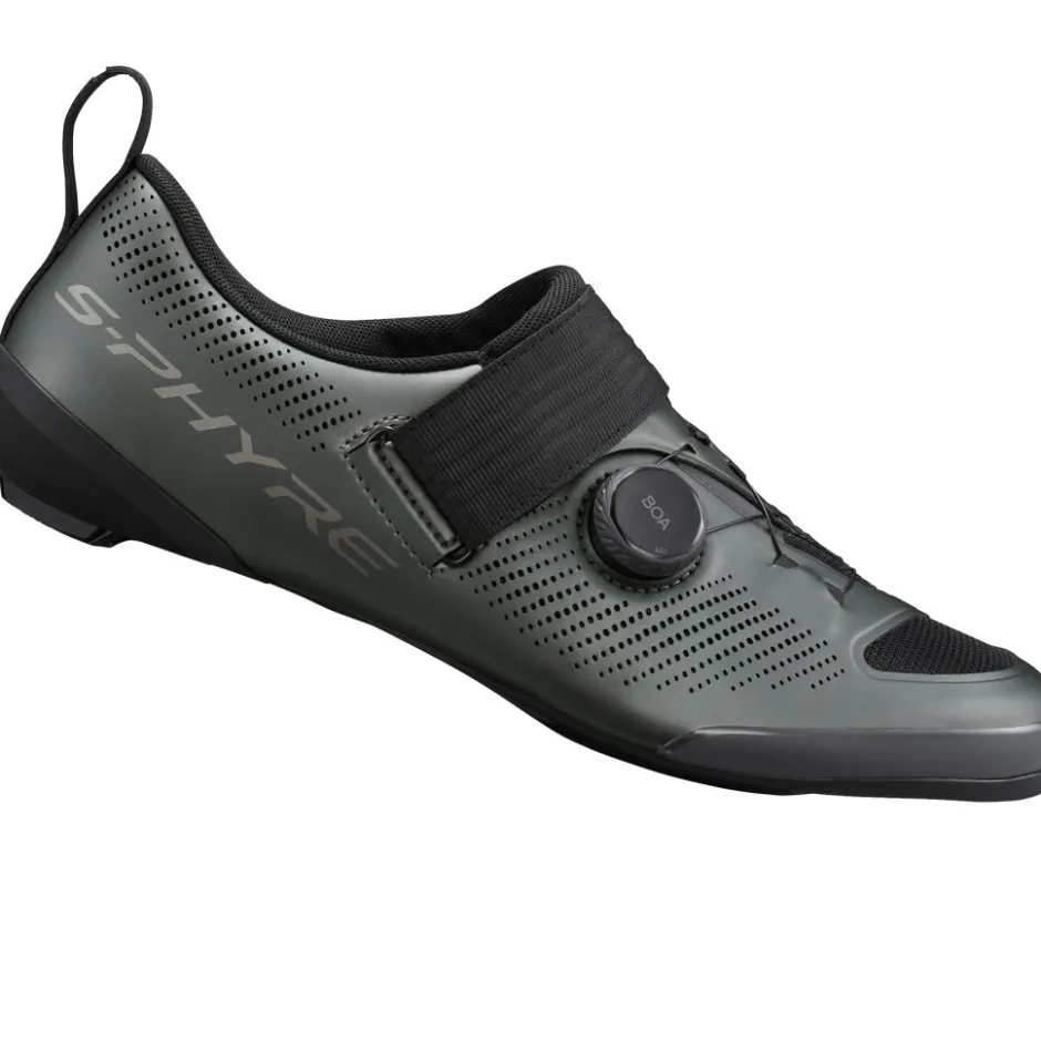 Schoenen|Triathlon Schoenen < Shimano S-Phyre SH-TR903 Triatlon-Schoenen Heren - Matte Gunmetal