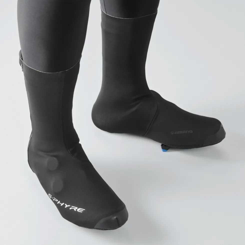 Shimano S-Phyre Tall Overschoenen - Zwart