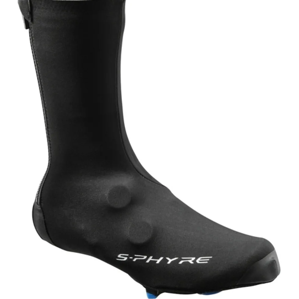 Shimano S-Phyre Tall Overschoenen - Zwart