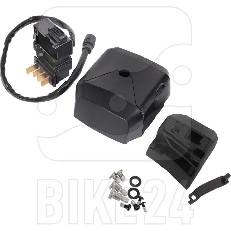 Accu'S En Opladers < AXA Shimano STePS BM-E6010 Battery Mount with Charging Jack - Down Tube - anthracite
