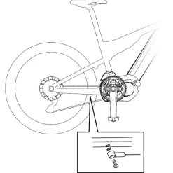 Cadanssensoren En Snelheidssensoren < Shimano STePS SM-DUE10 Speed Sensor