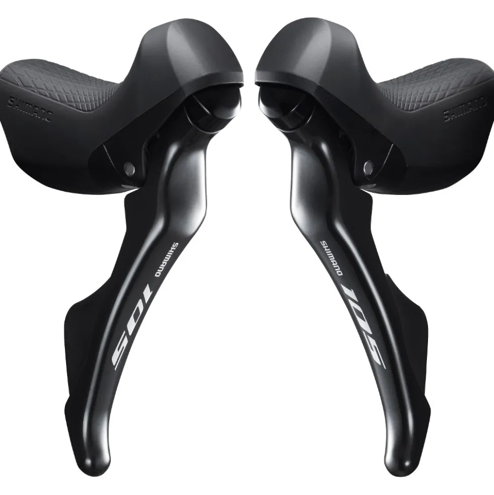 Shimano 105 ST-R7000 Schakelhendel/Remhendel - STI | voor Mechanische Velgrem - 2x11-Voudig | Paar - zwart