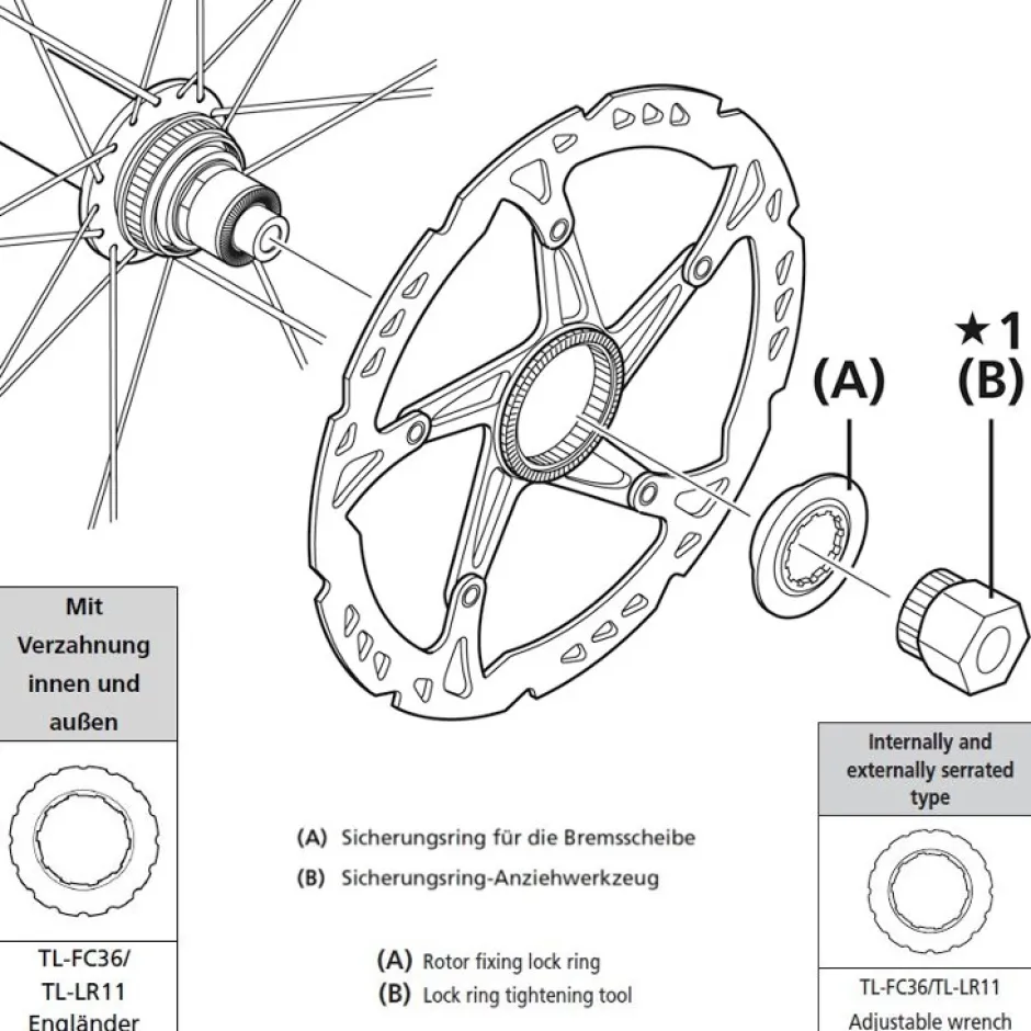 Gereedschap|Gereedschap En Onderhoud < Shimano TL-LR11 Borgring Gereedschap voor SM-RT10