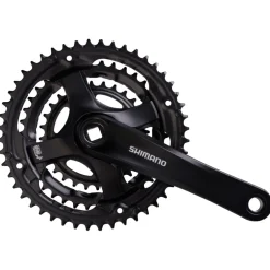 Shimano Tourney FC-TY501 Crankset 3x6/7/8 - without Chain Guard - black