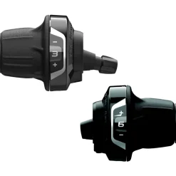 Shimano Tourney SL-RV400 Draaischakelaar - Revoshift | Dual SIS | OGD - 3x6-Voudig | Paar (L+6R)