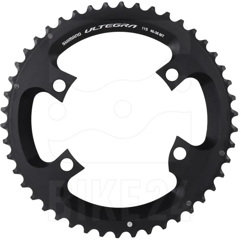 Kettingbladen < Shimano Ultegra R8000 Kettingblad - 2x11-Voudig - zwart