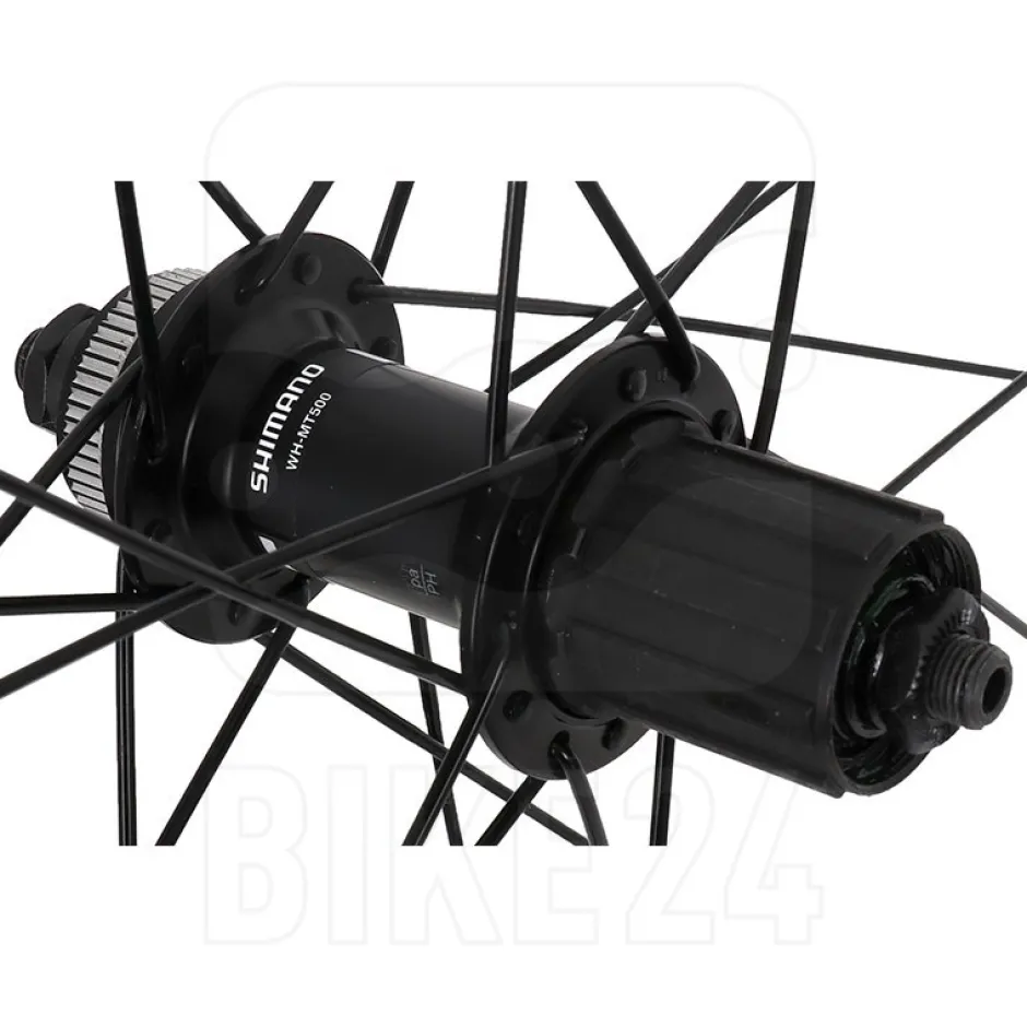 Wielen En Wielsets < Shimano WH-MT500-CL Achterwiel - 29" | Clincher | Centerlock - QR 135 - HG