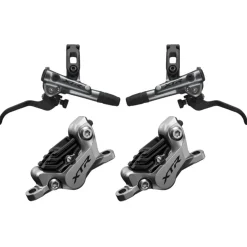 Shimano XTR BL-M9120 + BR-M9120 Enduro / Trail Hydraulische Schijfrem - I-Spec EV - J-Kit - Set Vooraan + Achter