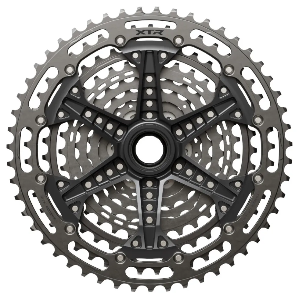 Shimano XTR CS-M9200 Cassette - HyperGlide+ | Micro Spline | 12-voudig - zwart