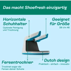 Shoefresh Opod Schoenendroger - Wit