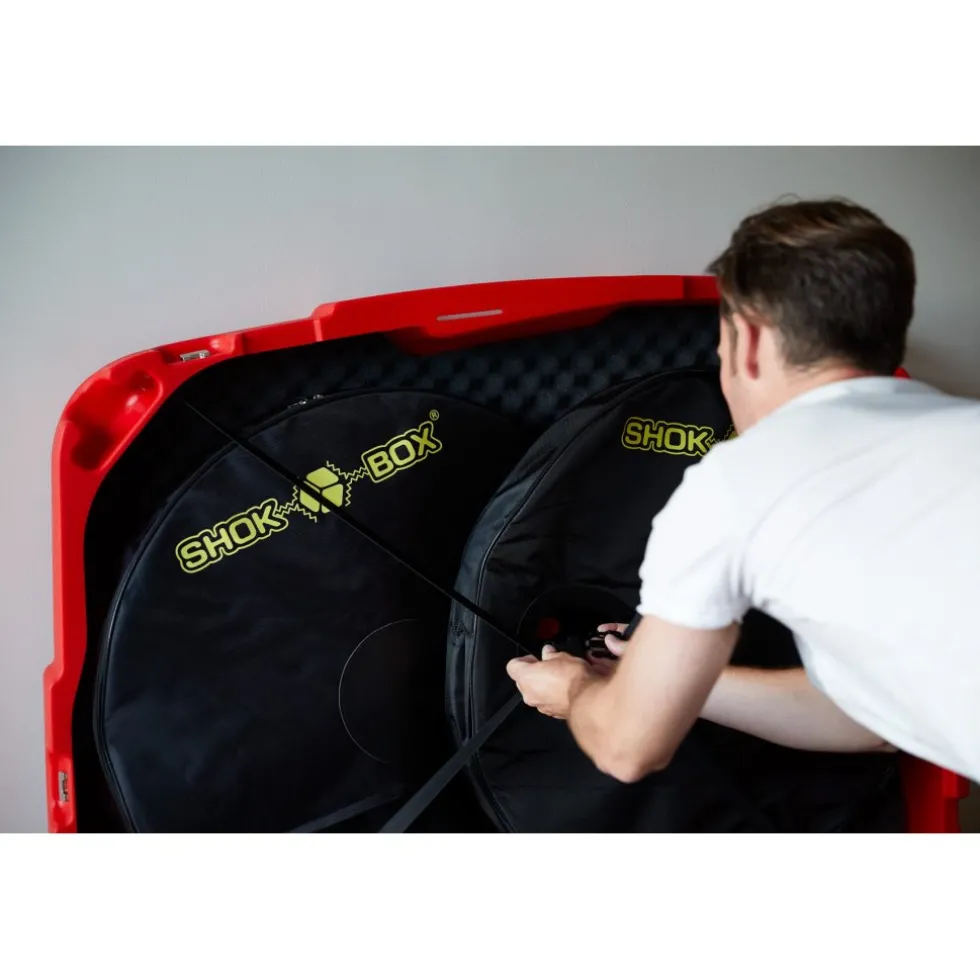 Shokbox Premium Fietskoffer - Roze