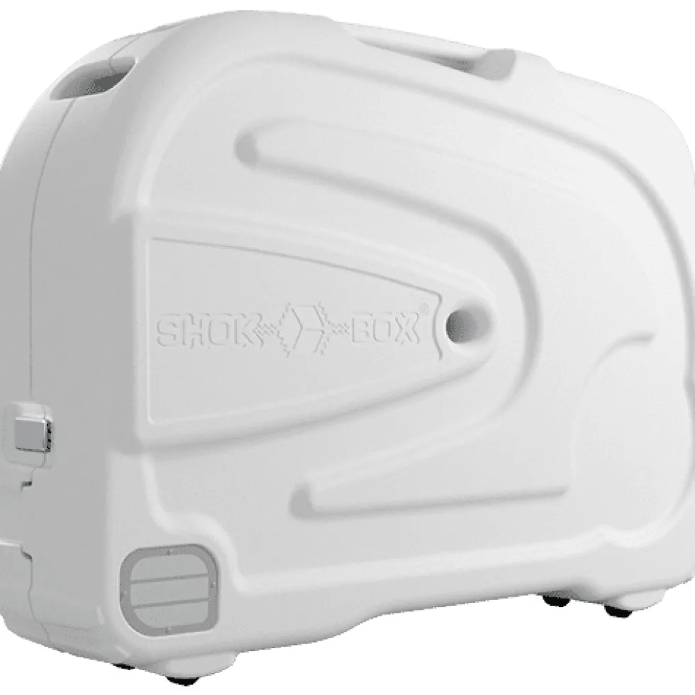 Shokbox Premium Fietskoffer - White