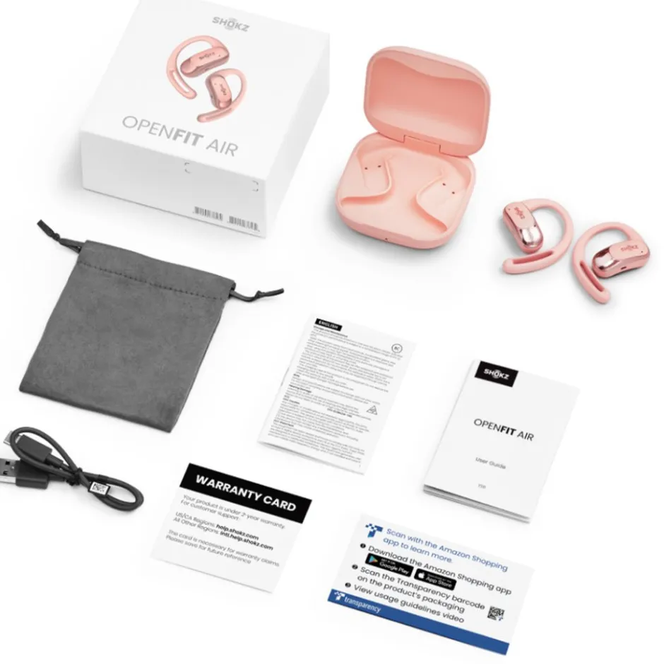 Shokz Hoofdtelefoon - OpenFit 2+ - Zwart