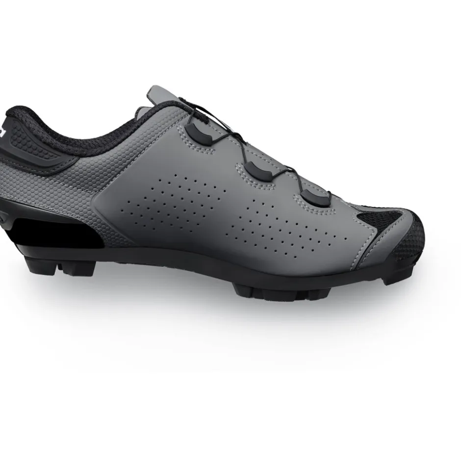Gravelschoenen|Gravel Schoenen < Sidi Dust Gravel-Schoenen - Grijs