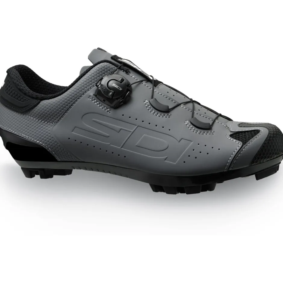 Gravelschoenen|Gravel Schoenen < Sidi Dust Gravel-Schoenen - Grijs