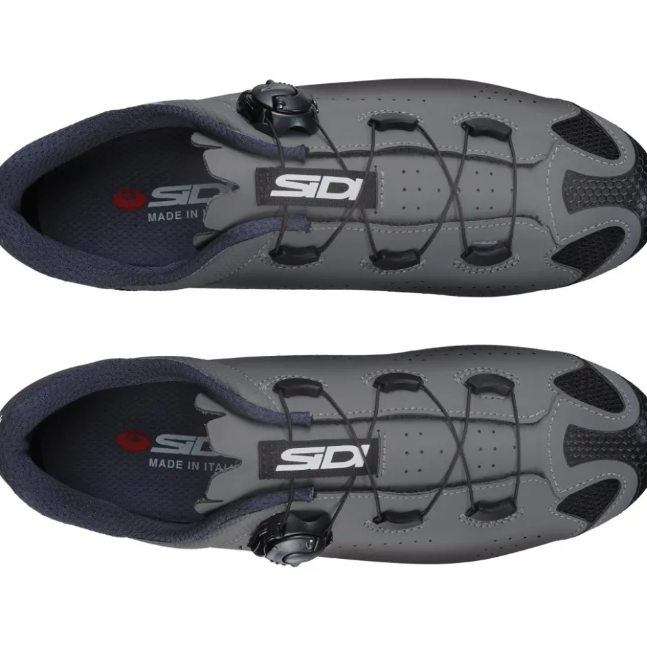 Gravelschoenen|Gravel Schoenen < Sidi Dust Gravel-Schoenen - Grijs