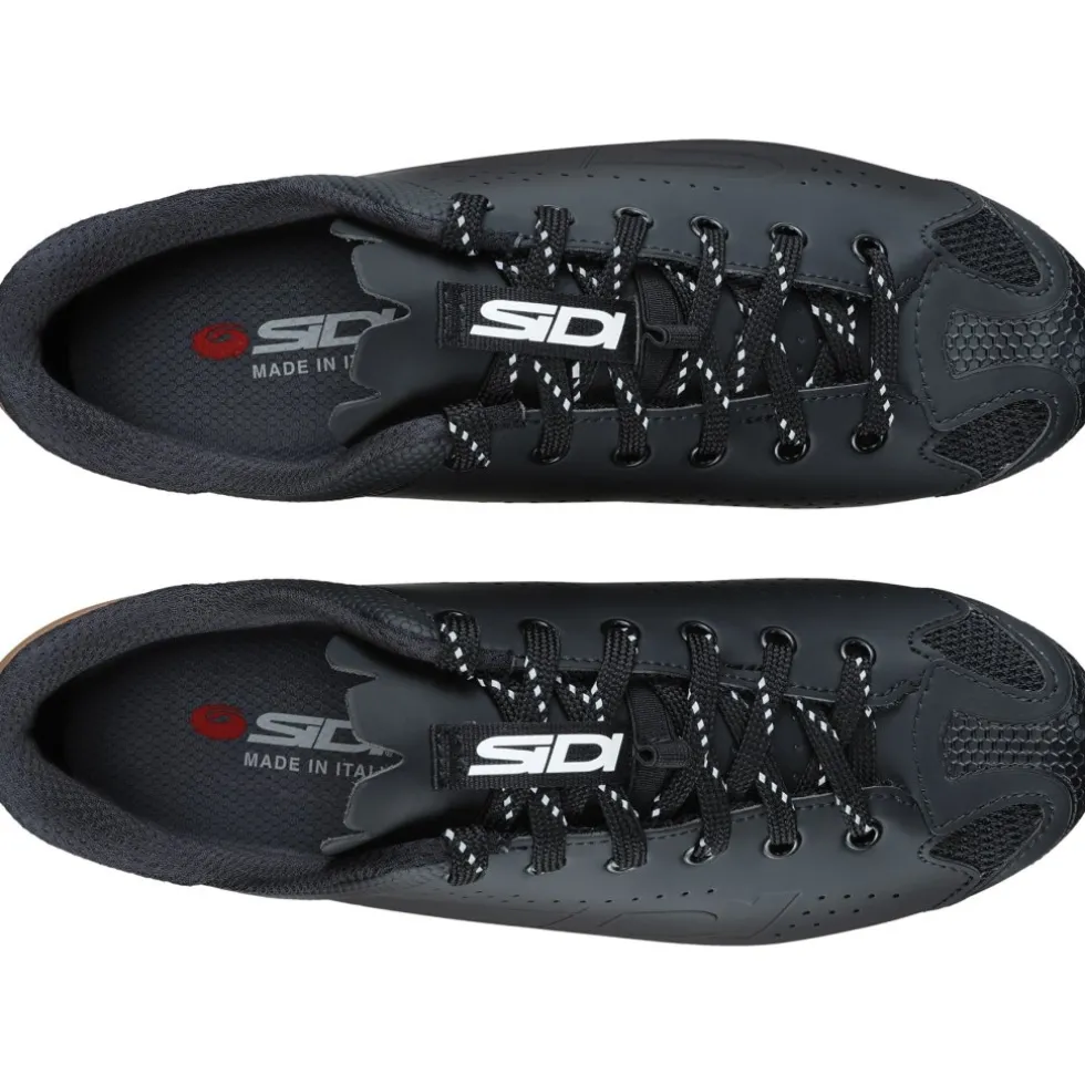 Sidi Dust Shoelace Gravel-Schoenen - Zwart
