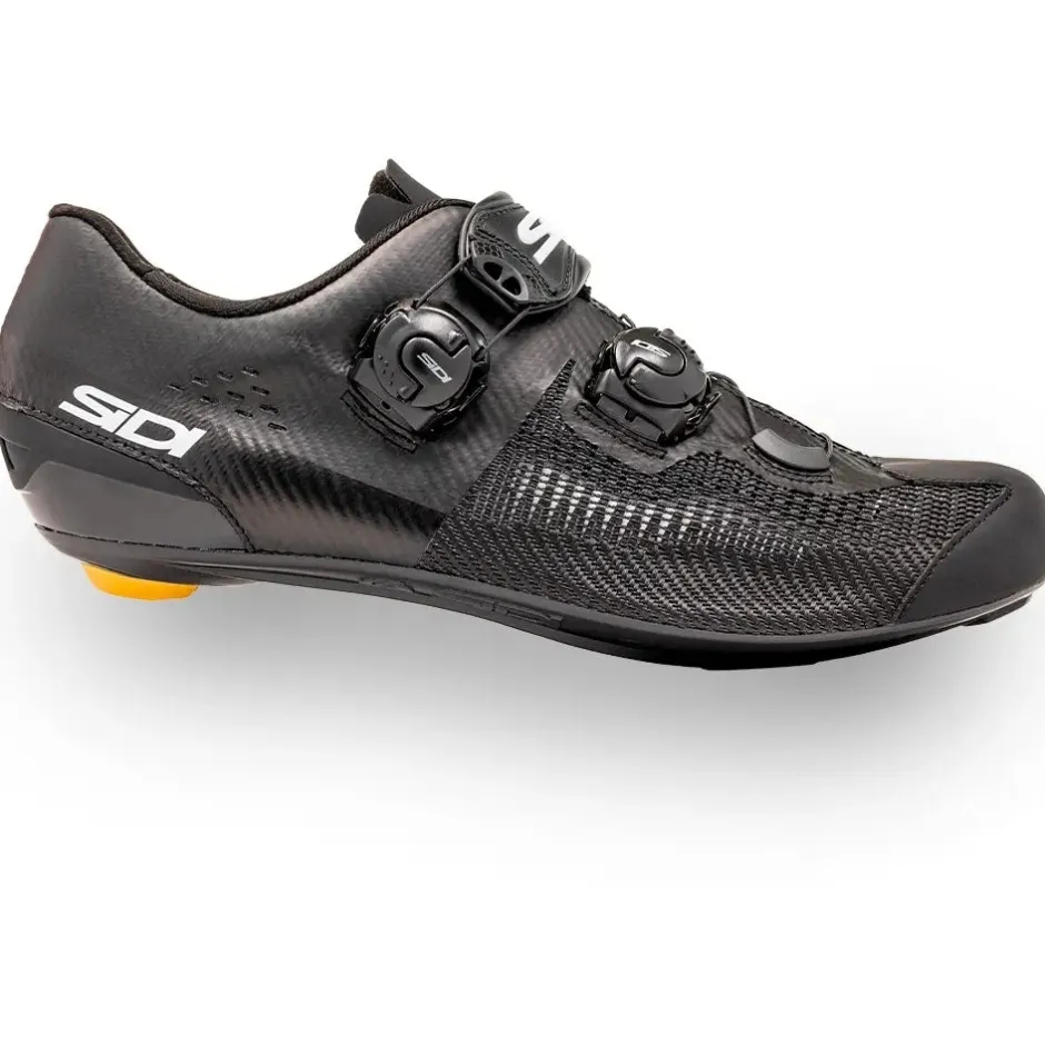 Wielrenschoenen|Wielrenschoenen < Sidi Genius 10 Knitted Racefietsschoenen - Black