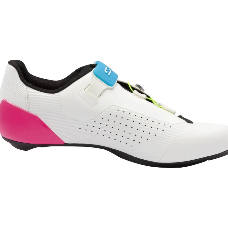 Wielrenschoenen|Wielrenschoenen < Sidi Genius X Wyve Racefietsschoenen - White Fluo
