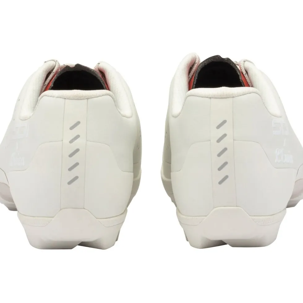 Sidi Polvere Gravel-schoenen - Ice White Dark Red