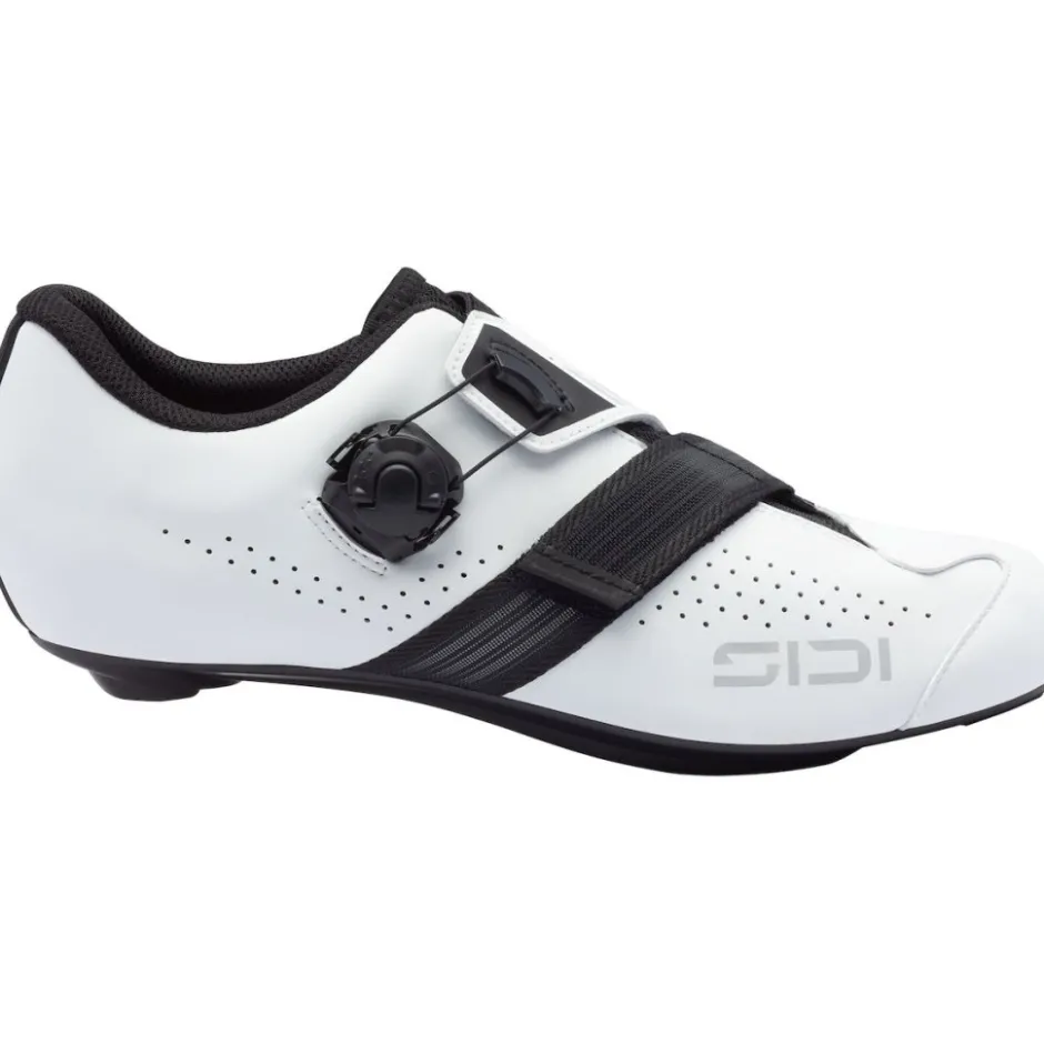Wielrenschoenen|Wielrenschoenen < Sidi Prima Racefietsschoenen - Wit/Zwart