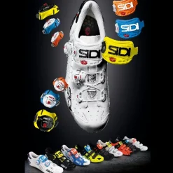 Accessoires < Sidi Soft Instep 3 - Buckles for Rotating Closure - orange/white