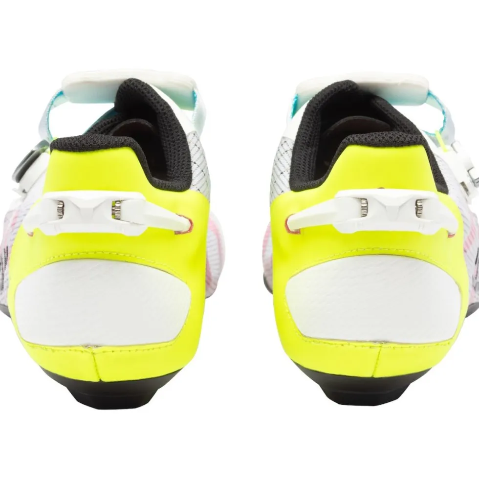 Sidi Wire 3 Racefietsschoenen - White Yellow Fluo